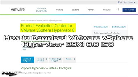 Download the ESXi Installer